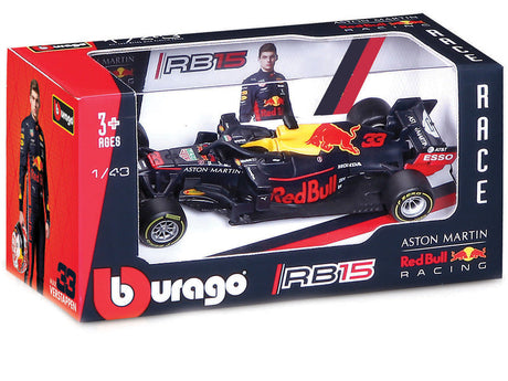 Red Bull Racing F1 Modellauto, RB16, Bburago, 1:43, Max Verstappen