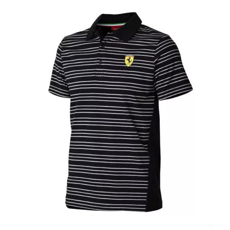 2011, Schwarz, Ferrari striped Polo - FansBRANDS®