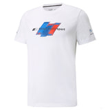 2021, Weiß, Puma BMW Motorsport Logo T-Shirt