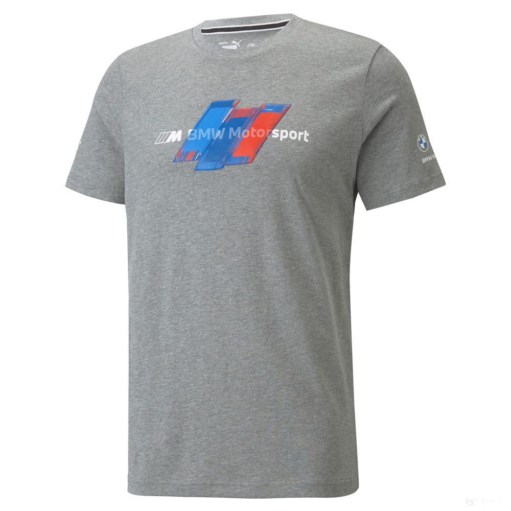 2021, Grau, Puma BMW Motorsport Logo T-Shirt