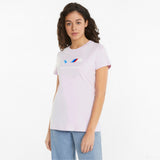 2022, Violett, BMW MMS Team Logo Damen T-shirt