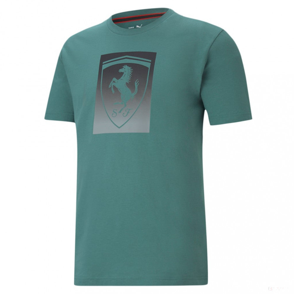 2021, Grün, Puma Ferrari Race Big Shield T-Shirt