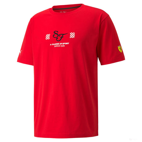 2021, Rot, Puma Ferrari Race Statement T-Shirt - FansBRANDS®