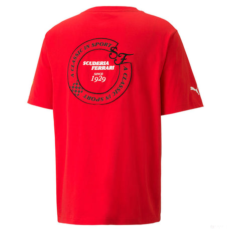 2021, Rot, Puma Ferrari Race Statement T-Shirt - FansBRANDS®