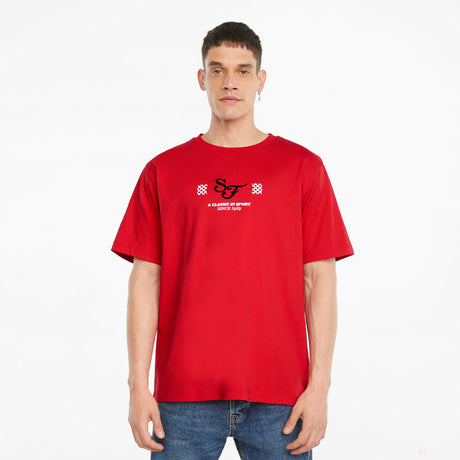 2021, Rot, Puma Ferrari Race Statement T-Shirt - FansBRANDS®