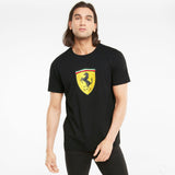 2021, Schwarz, Puma Ferrari Race Big Shield T-Shirt