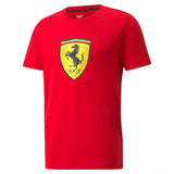 2021, Rot, Puma Ferrari Race Big Shield T-Shirt