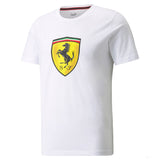2021, Weiß, Puma Ferrari Race Shield T-Shirt