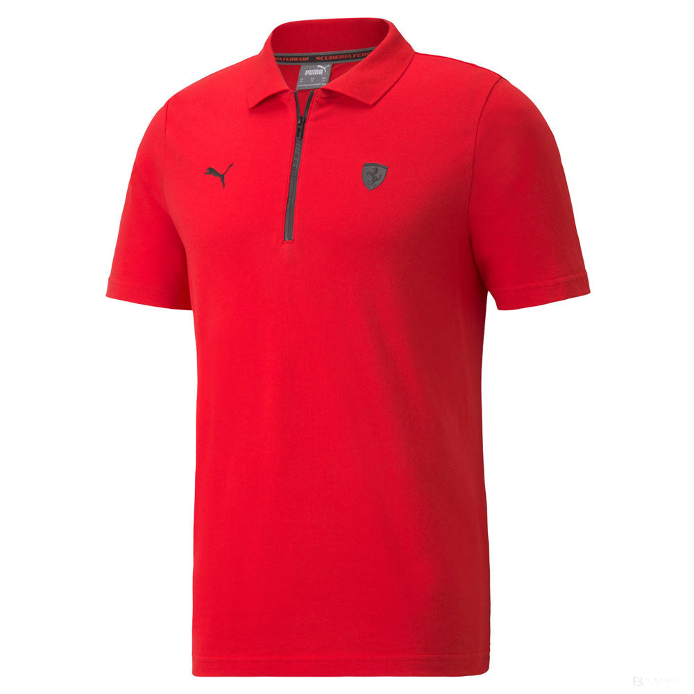 2021, Rot, Puma Ferrari Style Polo Hemd