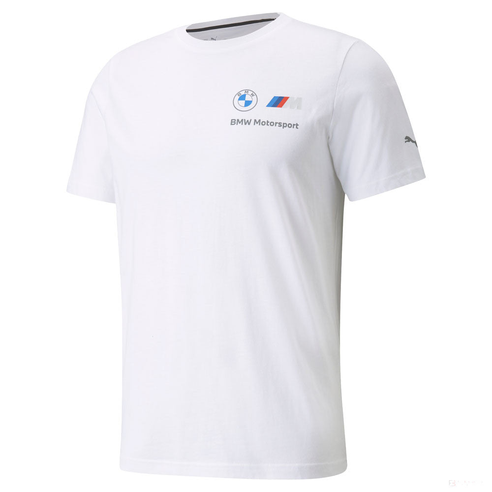 2021, Weiß, Puma BMW MMS ESS Small Logo T-Shirt