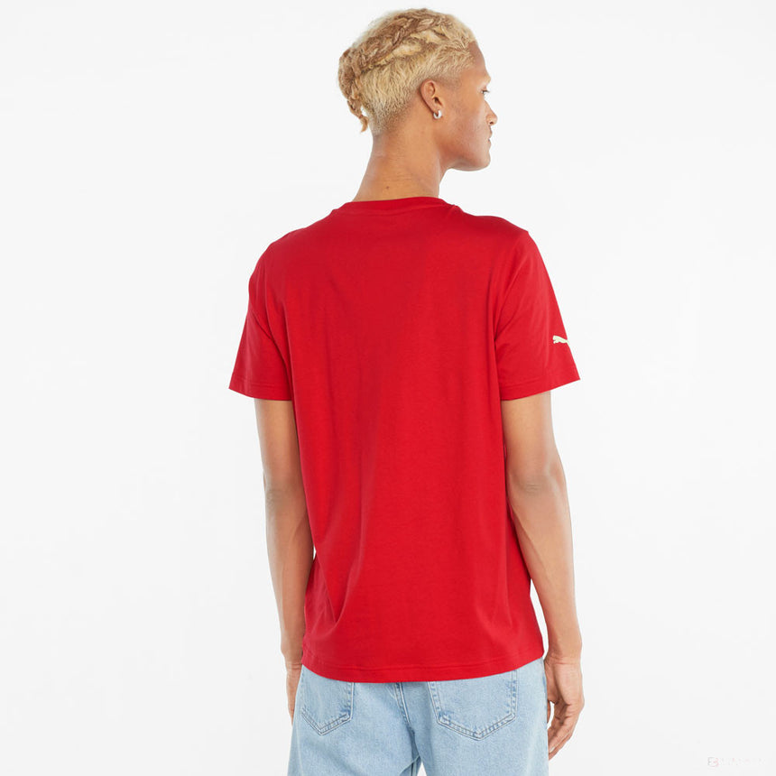 2021, Rot, Puma Ferrari Race Graphic T-Shirt - FansBRANDS®