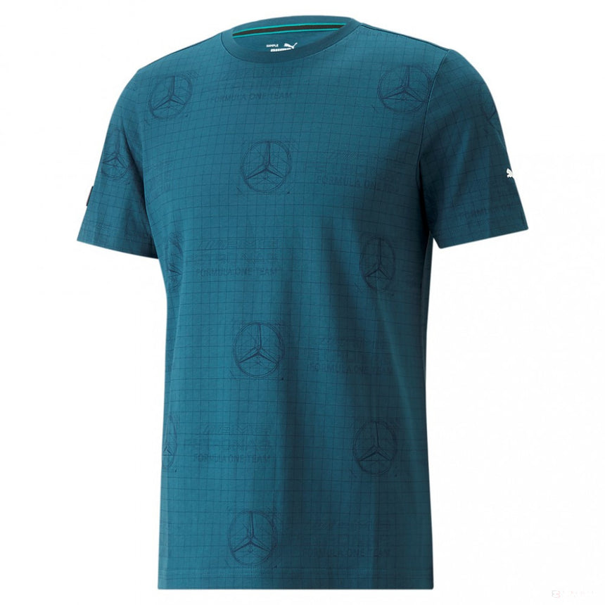 2022, Blau, Mercedes T-shirt - FansBRANDS®