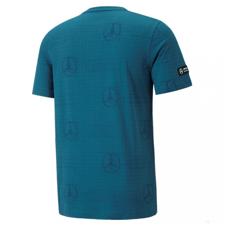 2022, Blau, Mercedes T-shirt - FansBRANDS®