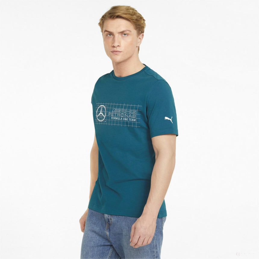 2022, Blau, Mercedes T-shirt - FansBRANDS®