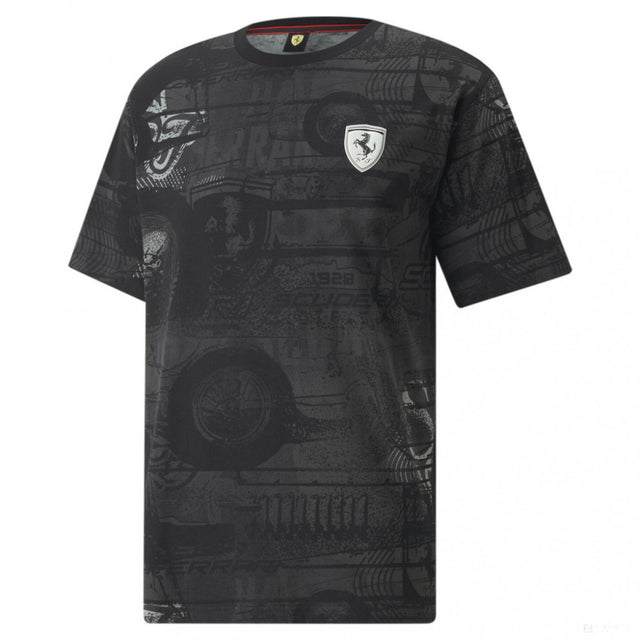 2022, Schwarz, Puma Ferrari Race T-shirt - FansBRANDS®