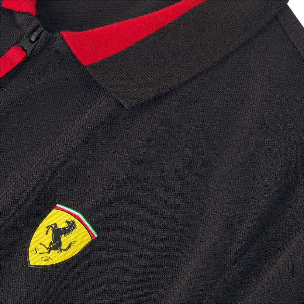 2022, Schwarz, Puma Ferrari Race Polo