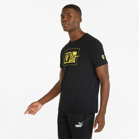 2022, Schwarz, Puma Ferrari Race T-shirt - FansBRANDS®