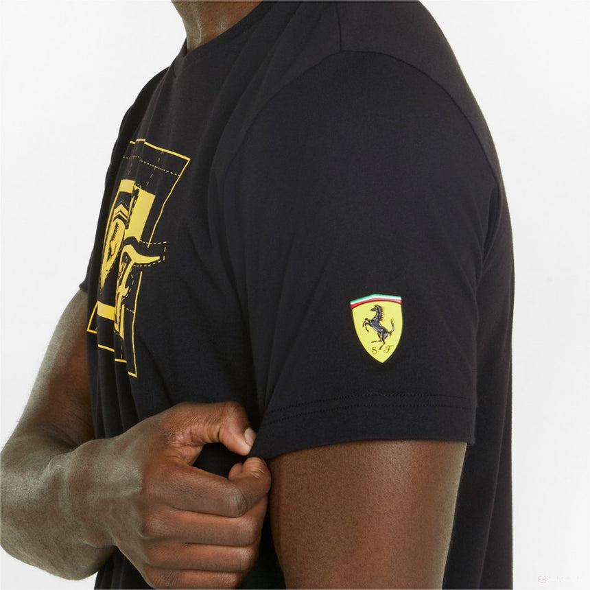 2022, Schwarz, Puma Ferrari Race T-shirt - FansBRANDS®