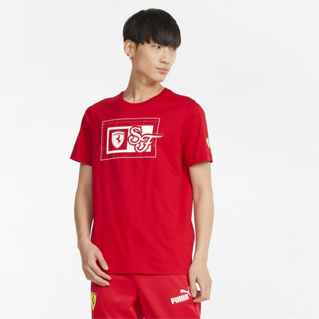 2022, Rot, Puma Ferrari Race T-shirt - FansBRANDS®