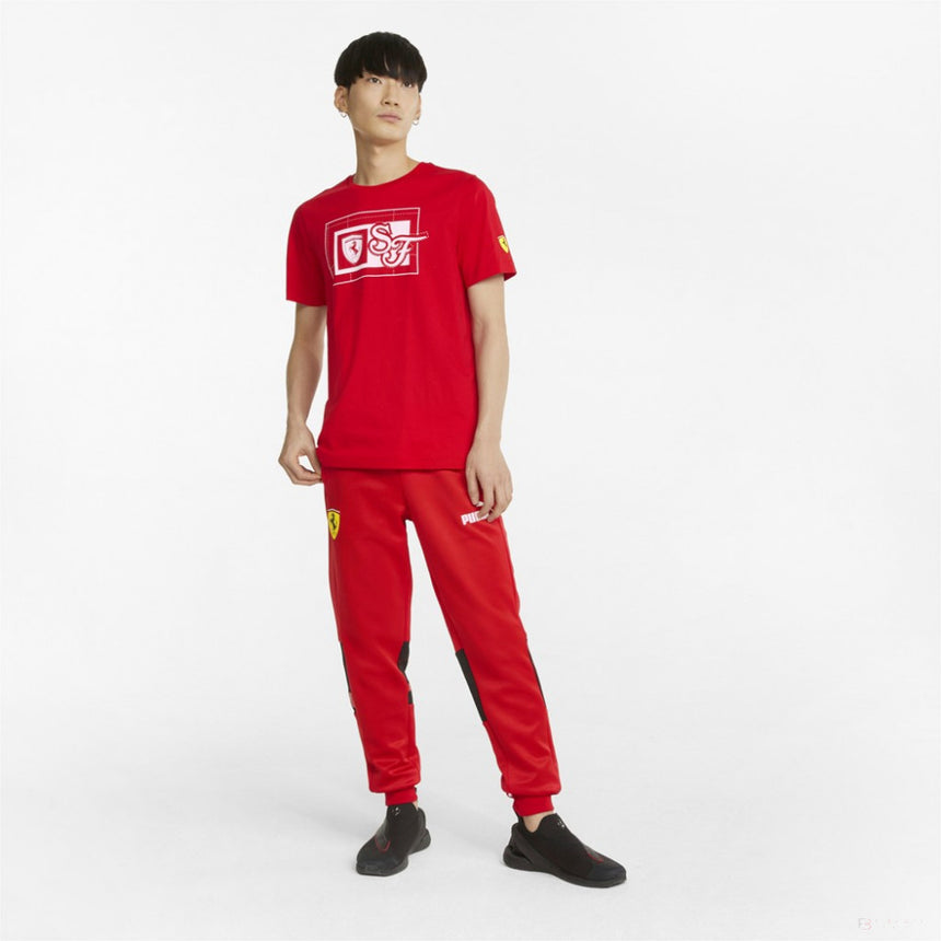 2022, Rot, Puma Ferrari Race T-shirt - FansBRANDS®