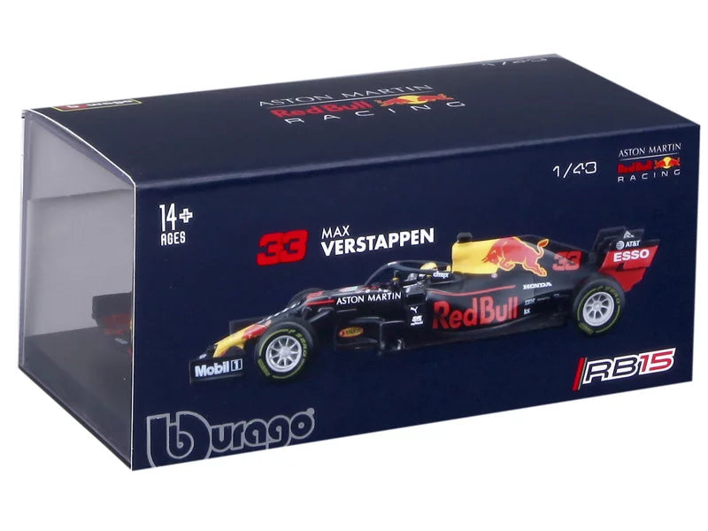 Red Bull Racing Modellauto Max Verstappen WW Nr 1 R1 Bburago Blau