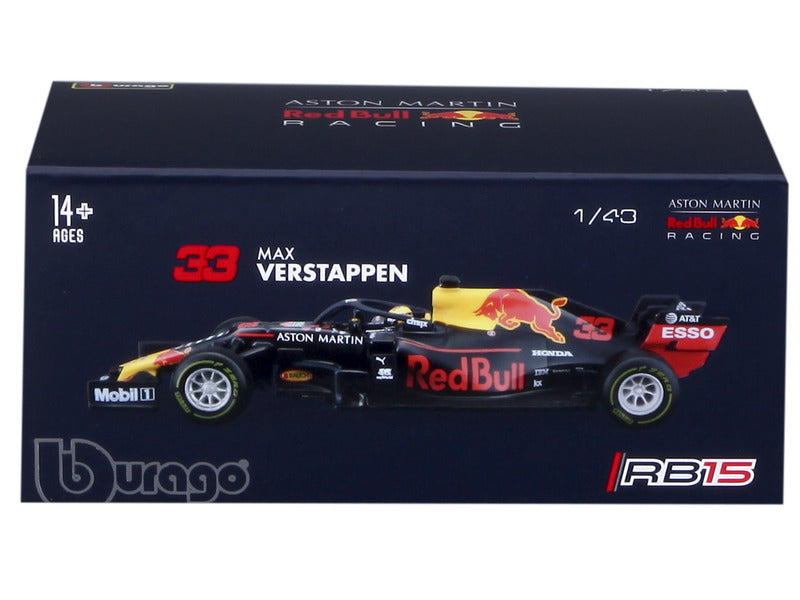 Red Bull Racing Modellauto Max Verstappen WW Nr 1 R1 Bburago Blau