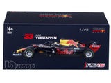 Red Bull Racing Modellauto Max Verstappen WW Nr 1 R1 Bburago Blau