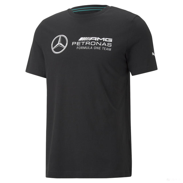 AMG Mercedes  ESS Logo Tee Puma Black 2022 - FansBRANDS®