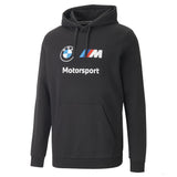 BMW MMS sweatshirt, hooded, ESS, Puma, black - FansBRANDS®