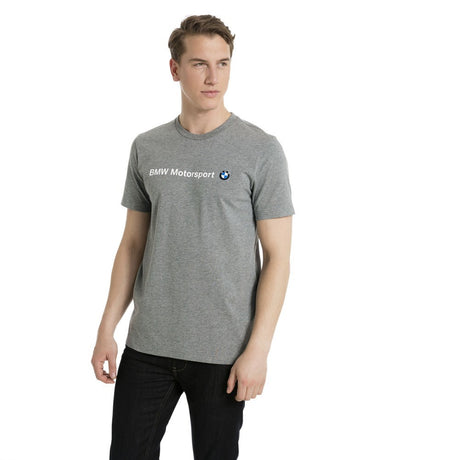 2017, Grau, Puma BMW Round Neck Logo T-shirt - FansBRANDS®