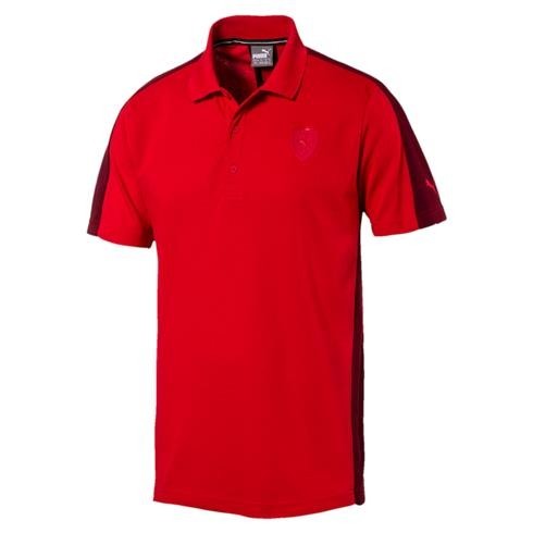 2017, Rot, Puma Ferrari Polo Hemd - FansBRANDS®