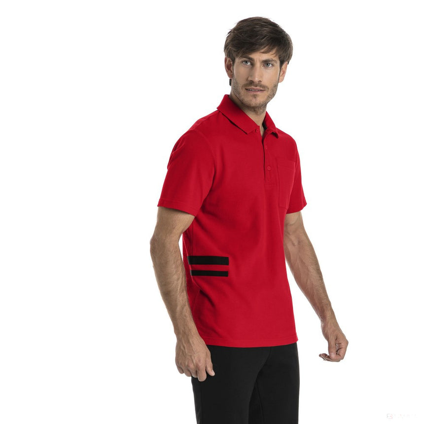 2018, Rot, Puma Ferrari Fan Lifestyle Polo Hemd - FansBRANDS®