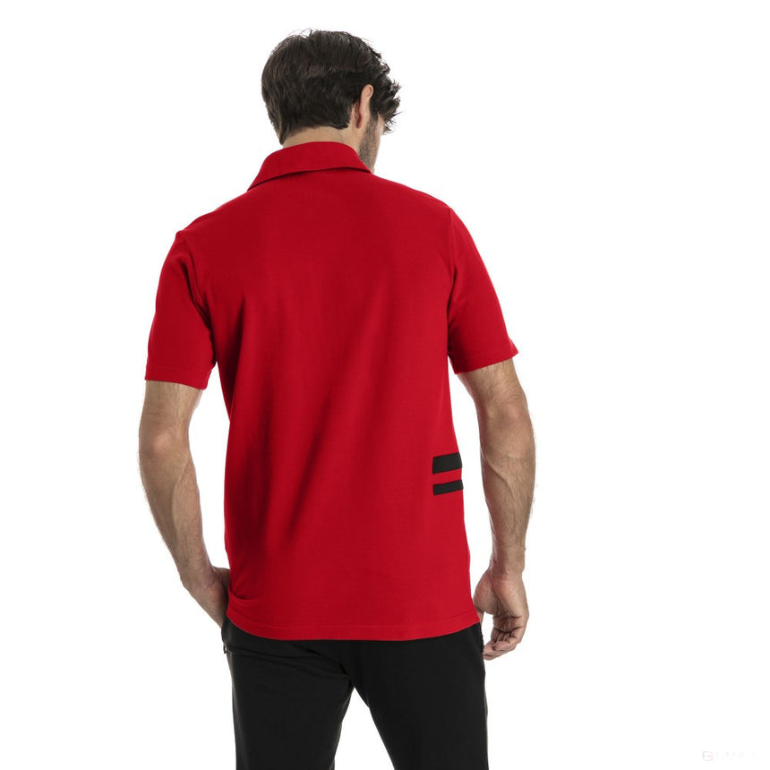 2018, Rot, Puma Ferrari Fan Lifestyle Polo Hemd - FansBRANDS®