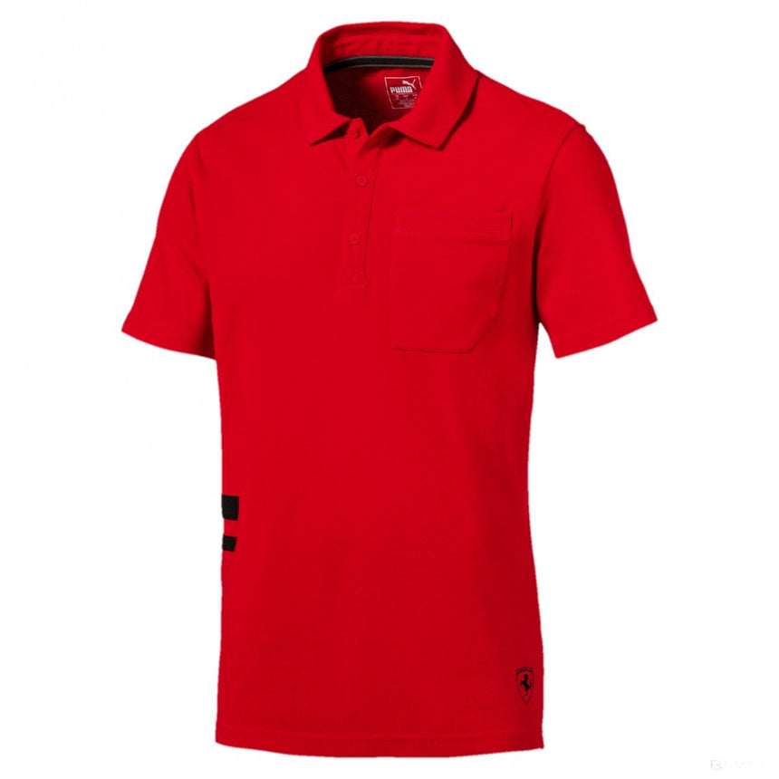 2018, Rot, Puma Ferrari Fan Lifestyle Polo Hemd - FansBRANDS®