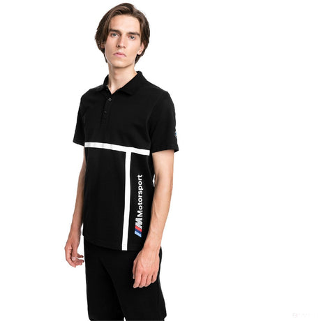 2019, Schwarz, Puma BMW MMS Polo Hemd - FansBRANDS®