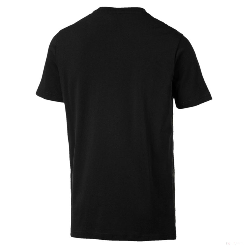 2019, Schwarz, Puma Ferrari Big Shield Round Neck T-Shirt - FansBRANDS®