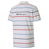 2020, Weiß, Puma BMW MMS Striped Round Neck T-Shirt