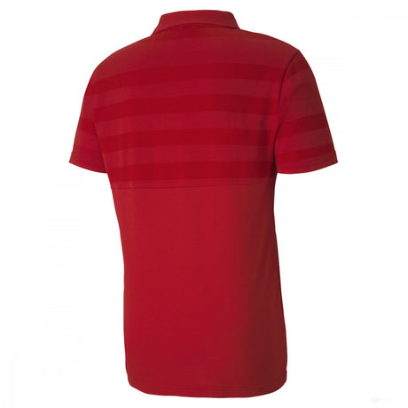 2020, Rot, Puma Ferrari Scudetto Striped Polo Hemd - FansBRANDS®