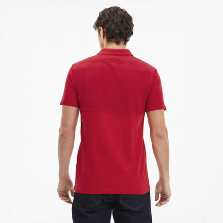 2020, Rot, Puma Ferrari Scudetto Striped Polo Hemd - FansBRANDS®