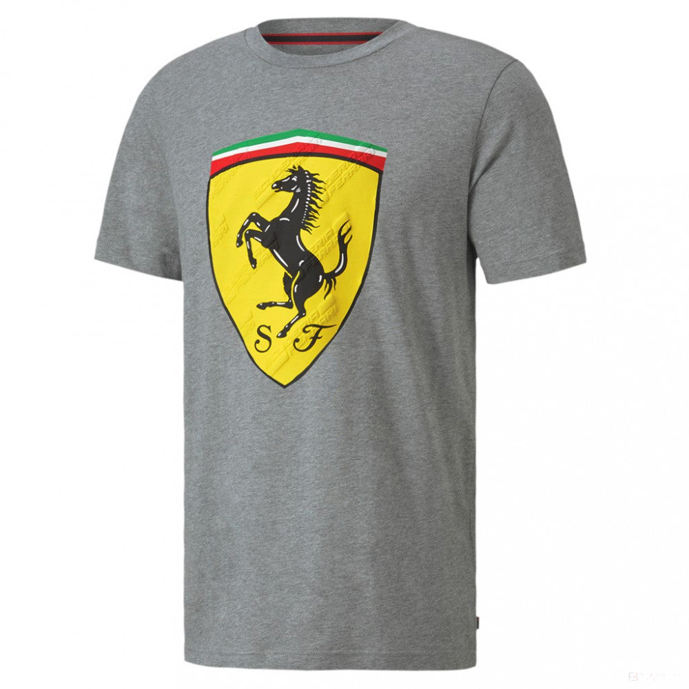 2020, Grau, Puma Ferrari Race Big Shield+ T-Shirt