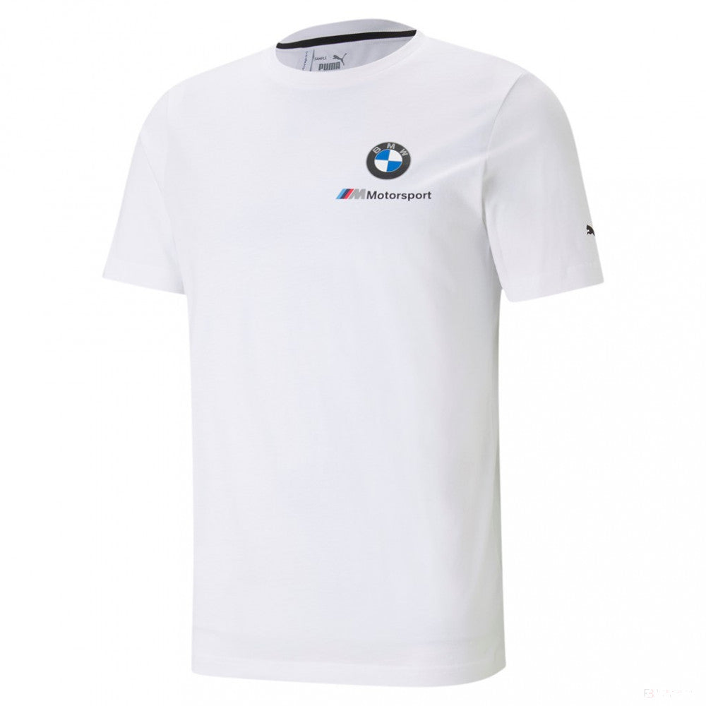 2021, Weiß, Puma BMW MMS ESS Small Logo T-Shirt - FansBRANDS®
