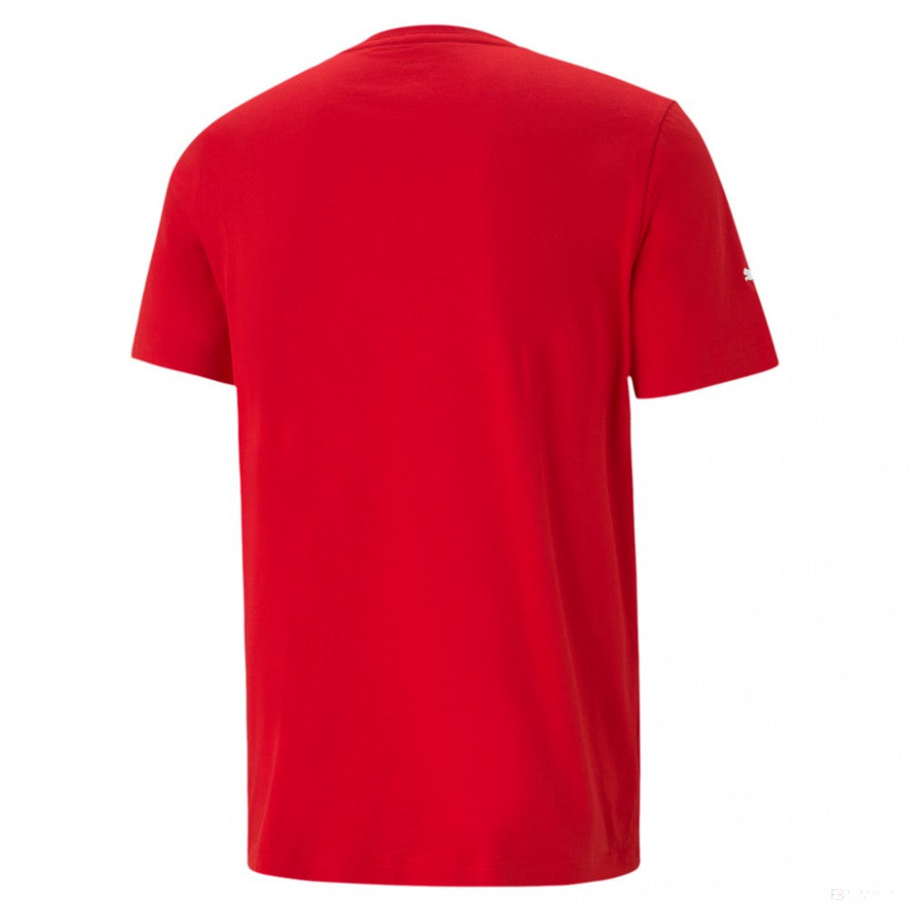 2021, Rot, Puma Ferrari CheckeRot Flag T-Shirt