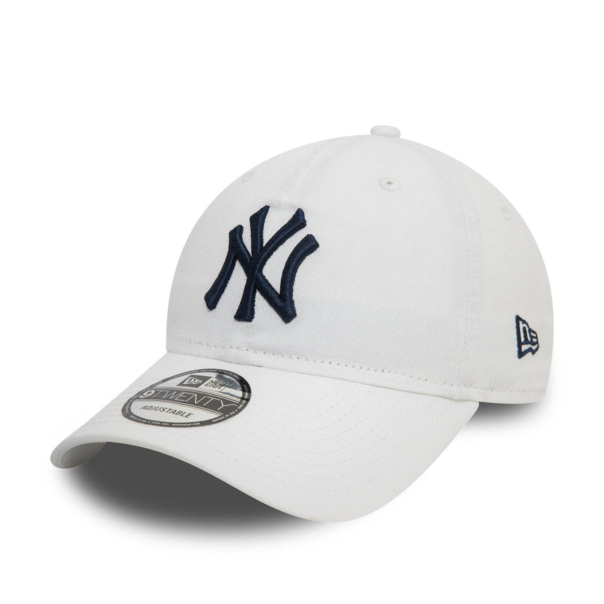 New York Yankees Kappe, New Era, Core, weiß