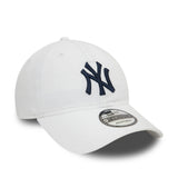 New York Yankees Kappe, New Era, Core, weiß