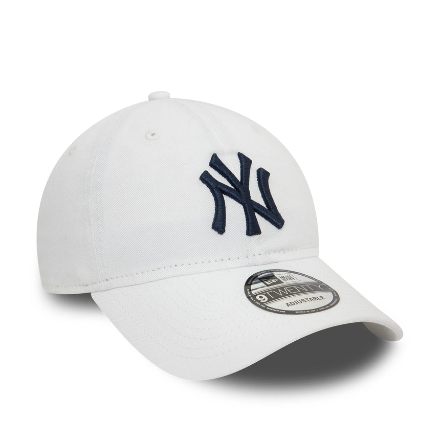New York Yankees Kappe, New Era, Core, weiß