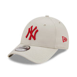 New York Yankees Kappe, New Era, 9FORTY, essential, Creme