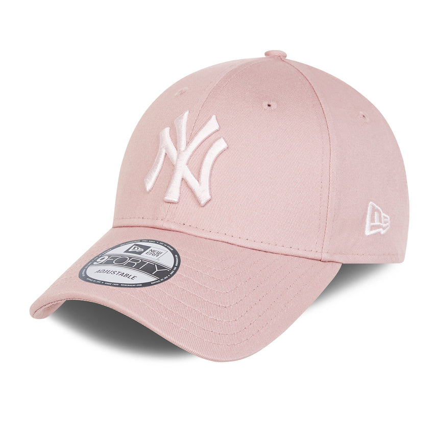 New York Yankees Mütze, New Era, 9FORTY, essentiell, rosa
