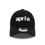 Aprilia Kappe, wesentlich, New Era, 9FORTY, schwarz