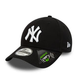 New York Yankees-Kappe, New Era, 9FORTY, wesentlich, schwarz