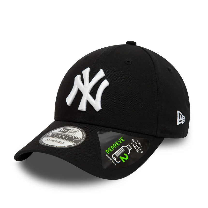 New York Yankees-Kappe, New Era, 9FORTY, wesentlich, schwarz